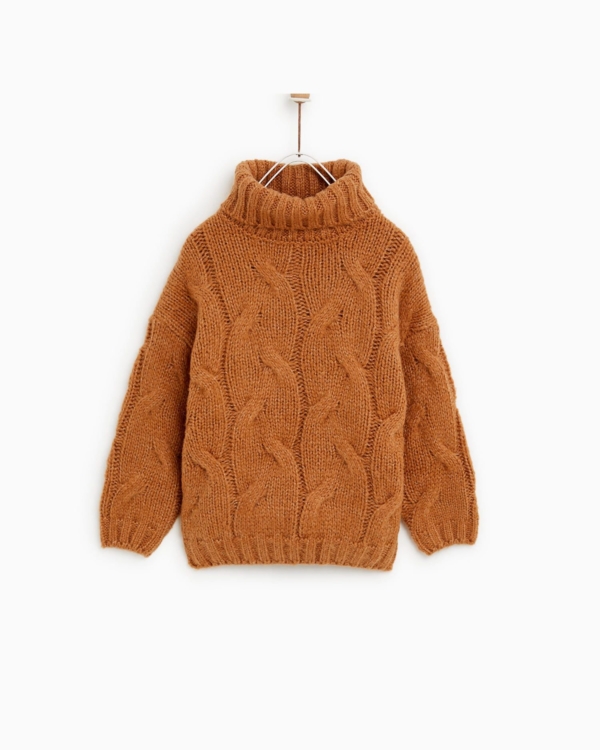 Cable-knit Sweater